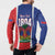 Personalized Haiti 1804 Button Sweatshirt Happy 221st Independence Anniversary - Wonder Print Shop