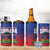 Personalized Haiti 1804 4 in 1 Can Cooler Tumbler Happy 221st Independence Anniversary - Wonder Print Shop