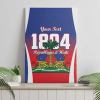 Personalized Haiti 1804 Canvas Wall Art Happy Ayiti Independence Day LT14