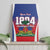 Personalized Haiti 1804 Canvas Wall Art Happy 221st Independence Anniversary - Wonder Print Shop