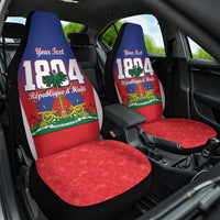Personalized Haiti 1804 Car Seat Cover Happy Ayiti Independence Day LT14
