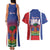Personalized Haiti 1804 Couples Matching Tank Maxi Dress and Hawaiian Shirt Happy 221st Independence Anniversary - Wonder Print Shop