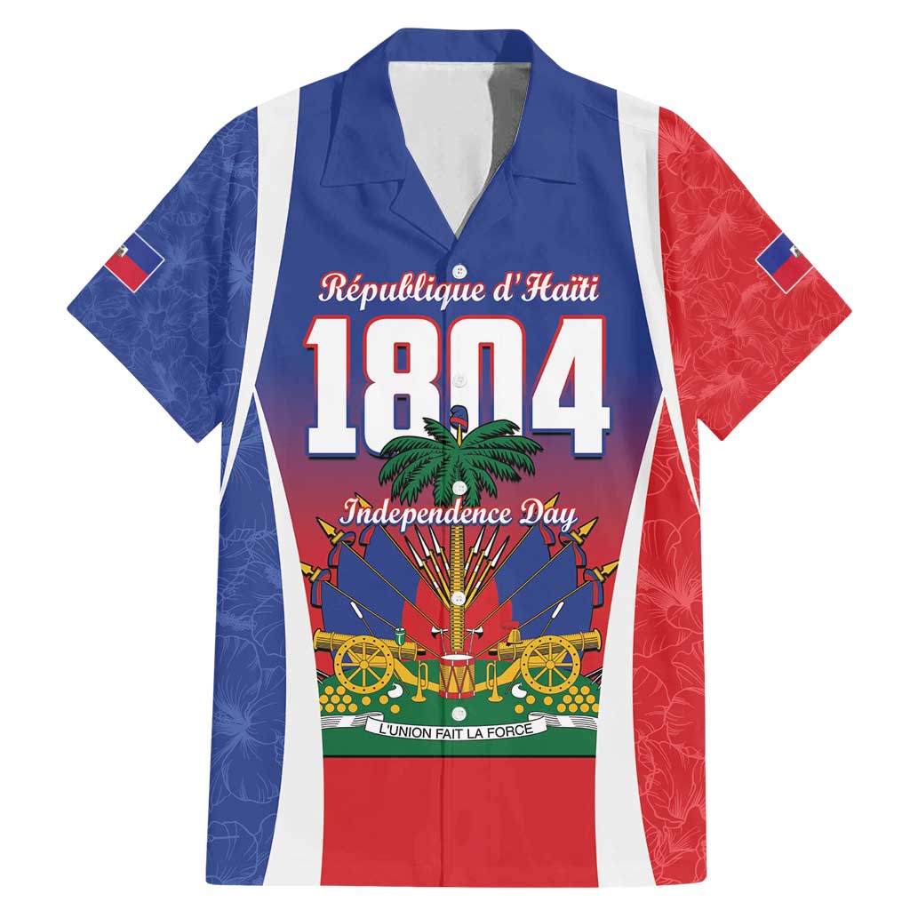 Personalized Haiti 1804 Family Matching Mermaid Dress and Hawaiian Shirt Happy Ayiti Independence Day LT14