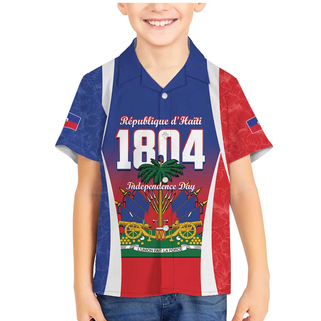 Personalized Haiti 1804 Family Matching Mermaid Dress and Hawaiian Shirt Happy Ayiti Independence Day LT14