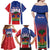 Personalized Haiti 1804 Family Matching Off Shoulder Maxi Dress and Hawaiian Shirt Happy 221st Independence Anniversary - Wonder Print Shop
