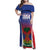 Personalized Haiti 1804 Family Matching Off Shoulder Maxi Dress and Hawaiian Shirt Happy 221st Independence Anniversary - Wonder Print Shop