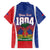 Personalized Haiti 1804 Family Matching Puletasi and Hawaiian Shirt Happy 221st Independence Anniversary - Wonder Print Shop
