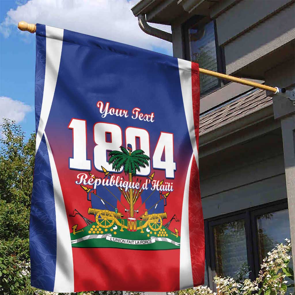 Personalized Haiti 1804 Garden Flag Happy Ayiti Independence Day LT14
