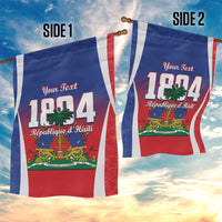 Personalized Haiti 1804 Garden Flag Happy Ayiti Independence Day LT14