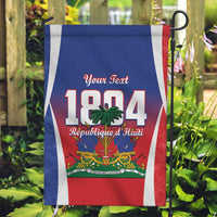 Personalized Haiti 1804 Garden Flag Happy Ayiti Independence Day LT14