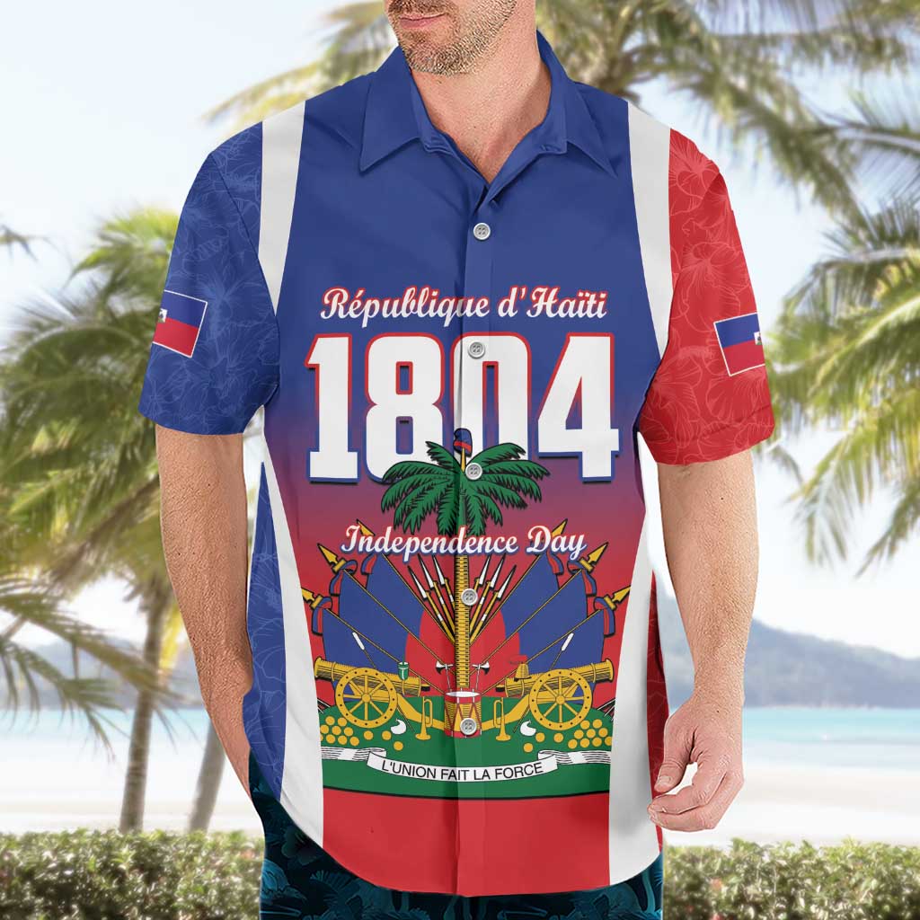 Personalized Haiti 1804 Hawaiian Shirt Happy Ayiti Independence Day LT14