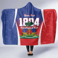 Personalized Haiti 1804 Hooded Blanket Happy Ayiti Independence Day LT14