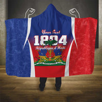 Personalized Haiti 1804 Hooded Blanket Happy Ayiti Independence Day LT14