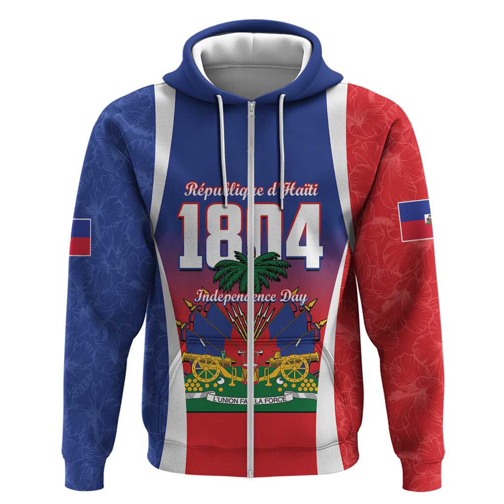 Personalized Haiti 1804 Hoodie Happy Ayiti Independence Day LT14