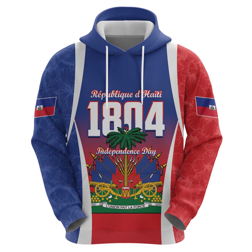 Personalized Haiti 1804 Hoodie Happy Ayiti Independence Day LT14