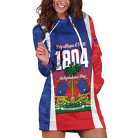 Personalized Haiti 1804 Hoodie Dress Happy Ayiti Independence Day LT14