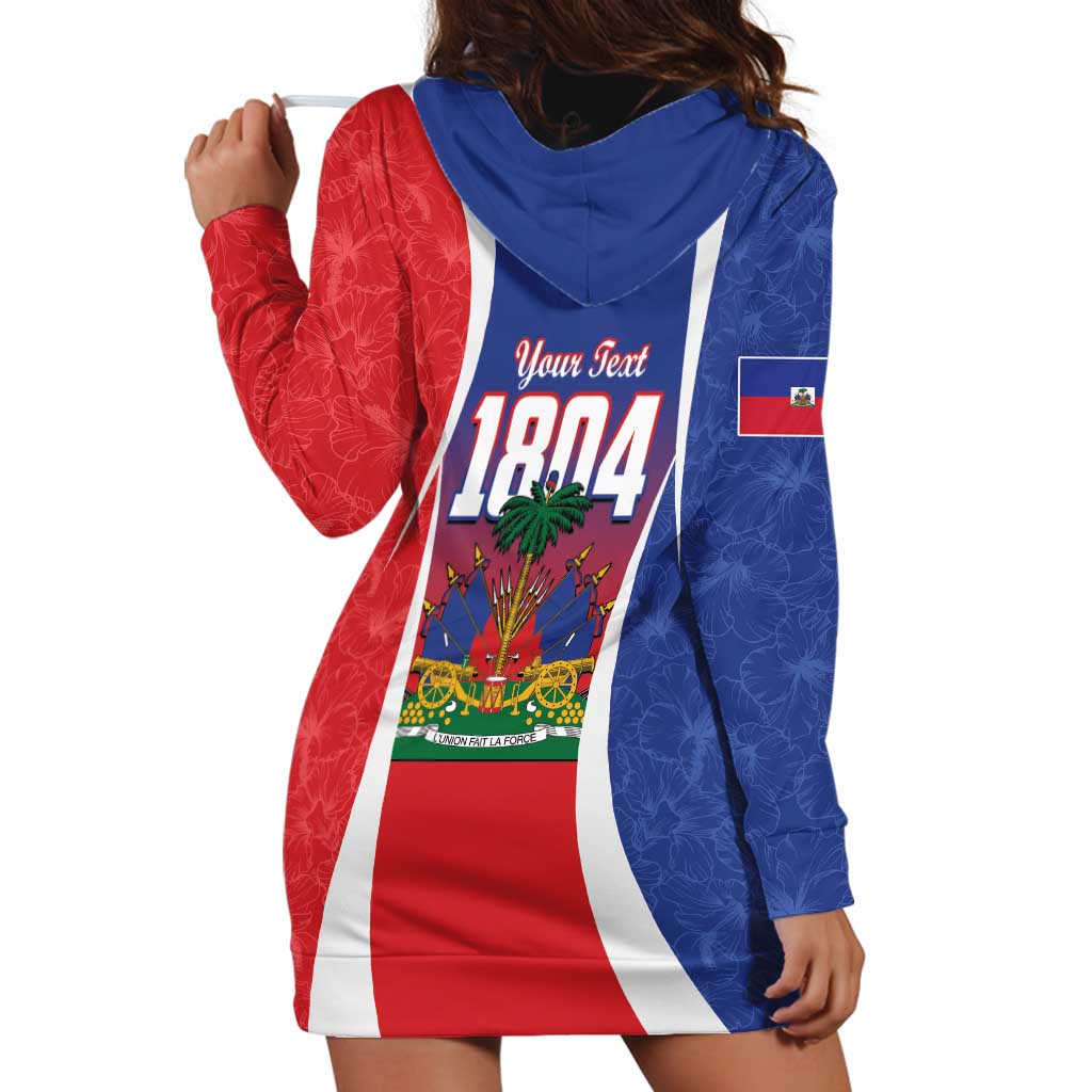 Personalized Haiti 1804 Hoodie Dress Happy Ayiti Independence Day LT14
