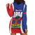 Personalized Haiti 1804 Hoodie Dress Happy 221st Independence Anniversary - Wonder Print Shop