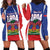 Personalized Haiti 1804 Hoodie Dress Happy 221st Independence Anniversary - Wonder Print Shop