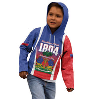 Personalized Haiti 1804 Kid Hoodie Happy Ayiti Independence Day LT14