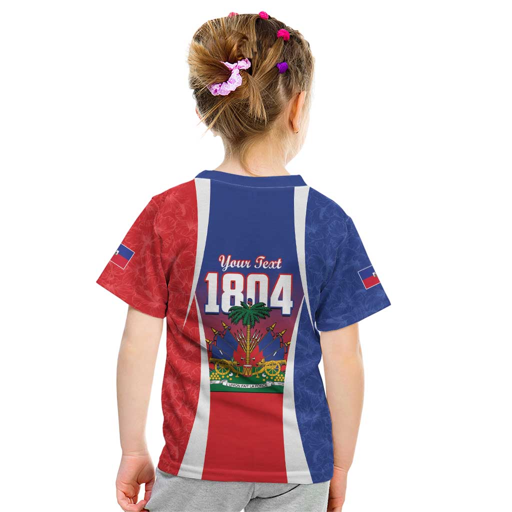 Personalized Haiti 1804 Kid T Shirt Happy Ayiti Independence Day LT14