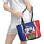 Personalized Haiti 1804 Leather Tote Bag Happy 221st Independence Anniversary - Wonder Print Shop