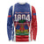 Personalized Haiti 1804 Long Sleeve Shirt Happy 221st Independence Anniversary - Wonder Print Shop