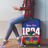 Personalized Haiti 1804 Luggage Cover Happy Ayiti Independence Day LT14