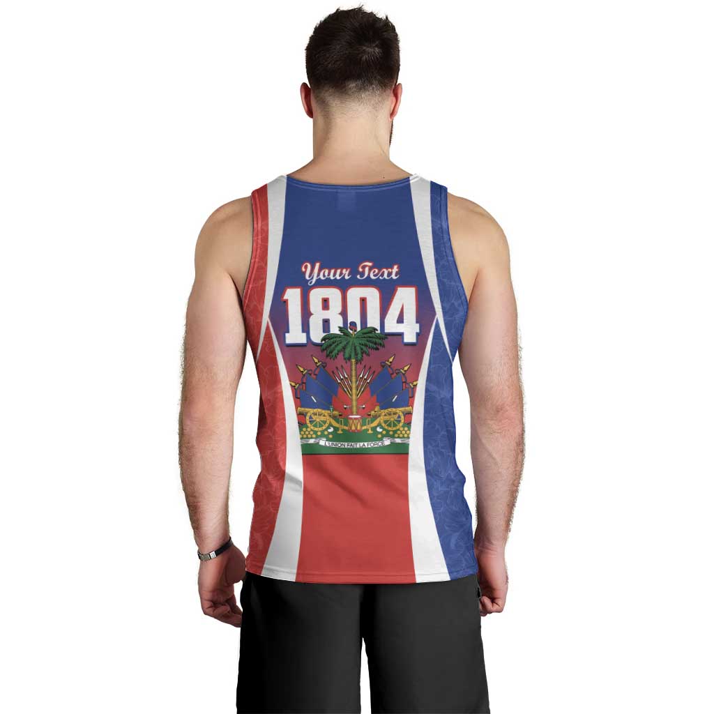 Personalized Haiti 1804 Men Tank Top Happy Ayiti Independence Day LT14
