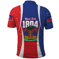 Personalized Haiti 1804 Polo Shirt Happy Ayiti Independence Day LT14