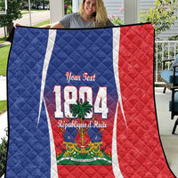 Personalized Haiti 1804 Quilt Happy Ayiti Independence Day LT14
