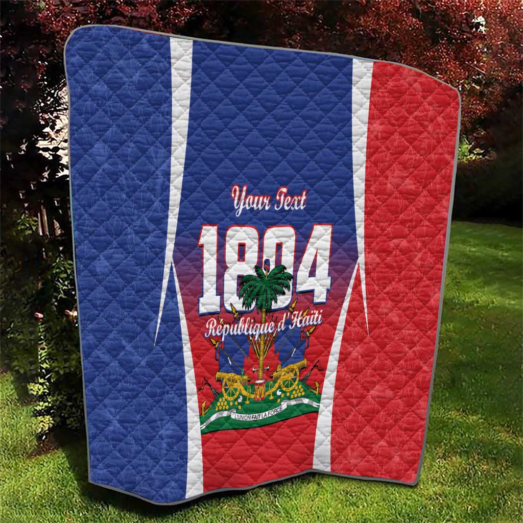 Personalized Haiti 1804 Quilt Happy Ayiti Independence Day LT14