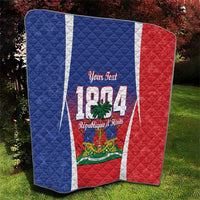 Personalized Haiti 1804 Quilt Happy Ayiti Independence Day LT14