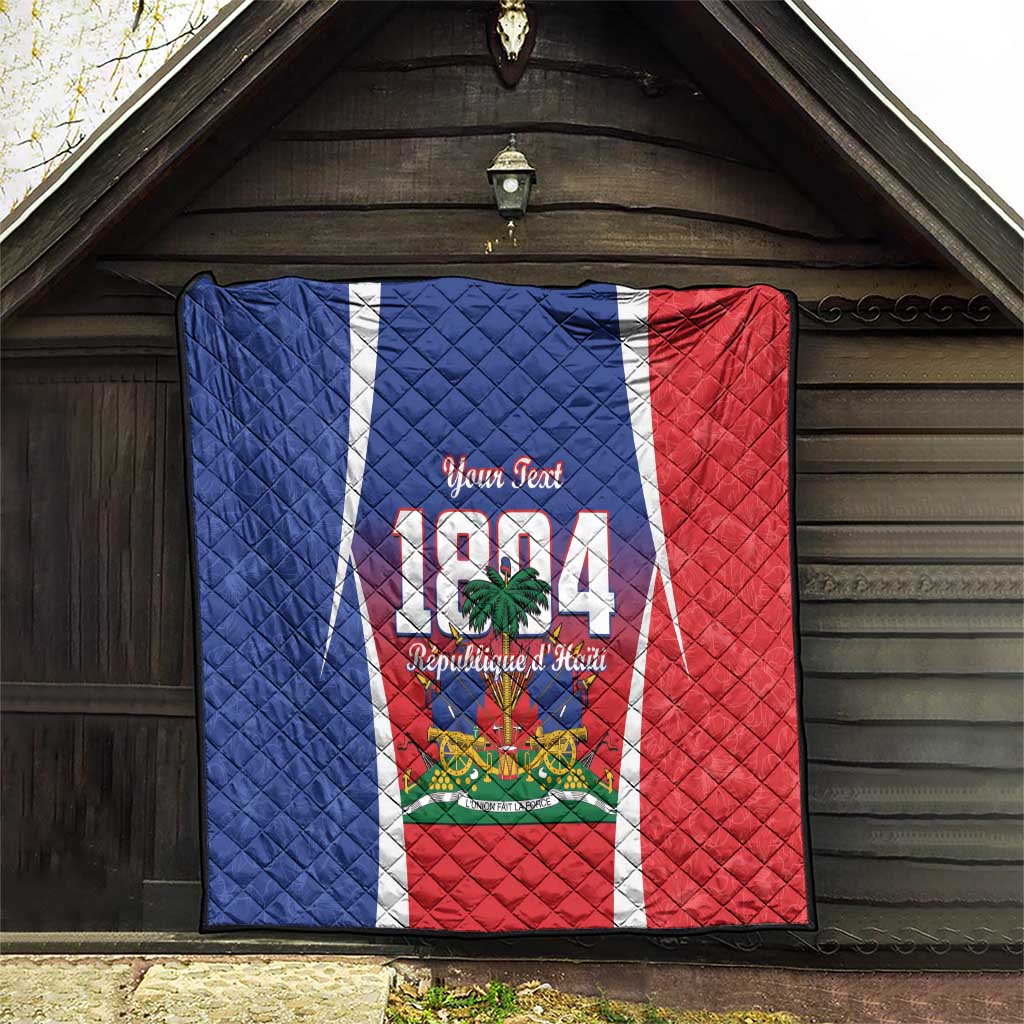 Personalized Haiti 1804 Quilt Happy Ayiti Independence Day LT14