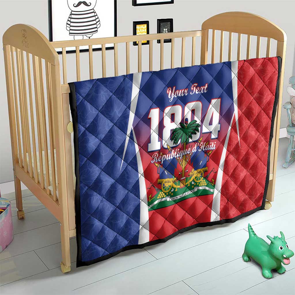 Personalized Haiti 1804 Quilt Happy Ayiti Independence Day LT14