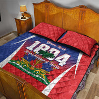 Personalized Haiti 1804 Quilt Bed Set Happy Ayiti Independence Day LT14