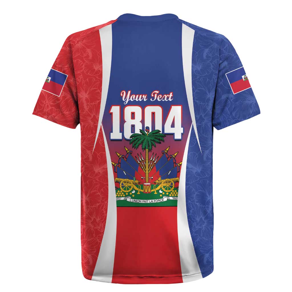 Personalized Haiti 1804 Rugby Jersey Happy Ayiti Independence Day LT14