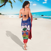 Personalized Haiti 1804 Sarong Happy Ayiti Independence Day LT14
