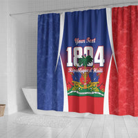 Personalized Haiti 1804 Shower Curtain Happy Ayiti Independence Day LT14
