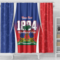Personalized Haiti 1804 Shower Curtain Happy Ayiti Independence Day LT14