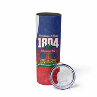 Personalized Haiti 1804 Skinny Tumbler Happy Ayiti Independence Day LT14
