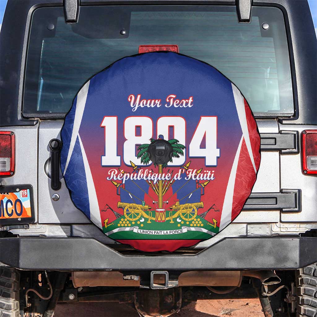 Personalized Haiti 1804 Spare Tire Cover Happy 221st Independence Anniversary - Wonder Print Shop