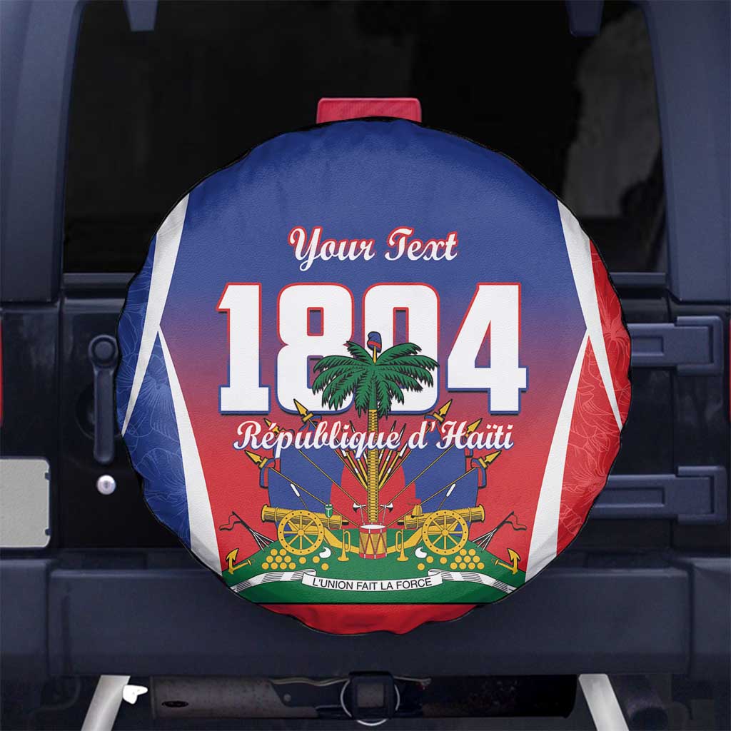 Personalized Haiti 1804 Spare Tire Cover Happy Ayiti Independence Day LT14