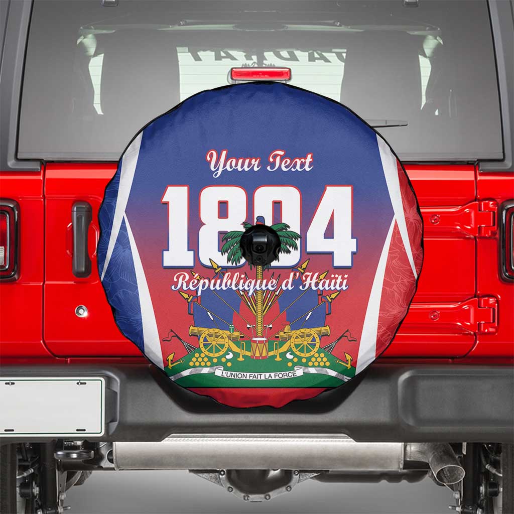 Personalized Haiti 1804 Spare Tire Cover Happy Ayiti Independence Day LT14