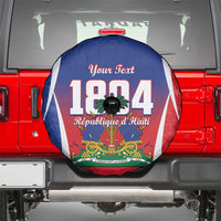 Personalized Haiti 1804 Spare Tire Cover Happy Ayiti Independence Day LT14