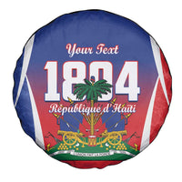 Personalized Haiti 1804 Spare Tire Cover Happy Ayiti Independence Day LT14