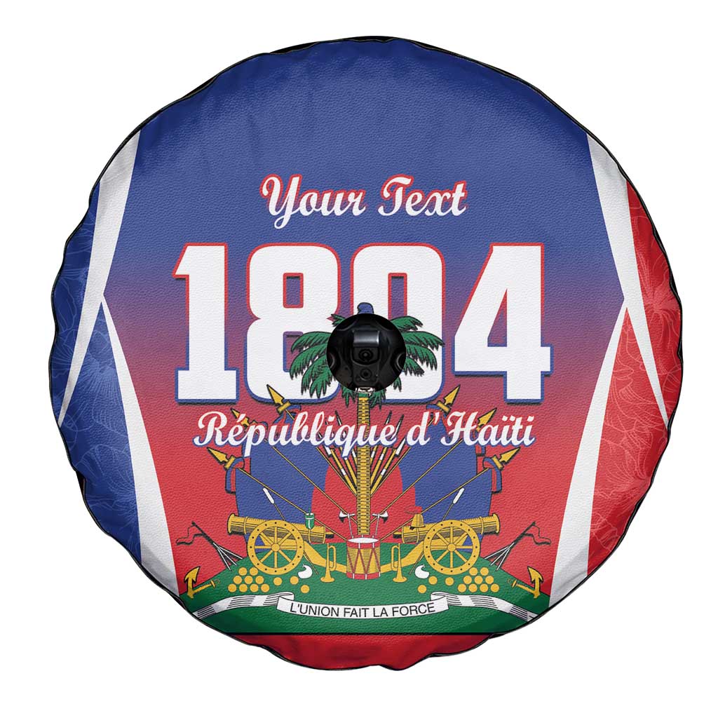 Personalized Haiti 1804 Spare Tire Cover Happy Ayiti Independence Day LT14