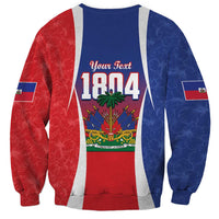 Personalized Haiti 1804 Sweatshirt Happy Ayiti Independence Day LT14