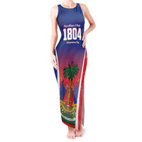 Personalized Haiti 1804 Tank Maxi Dress Happy Ayiti Independence Day LT14