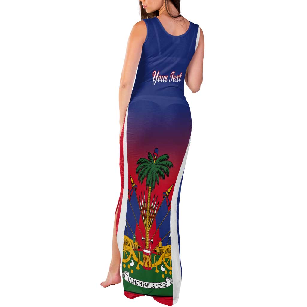 Personalized Haiti 1804 Tank Maxi Dress Happy Ayiti Independence Day LT14